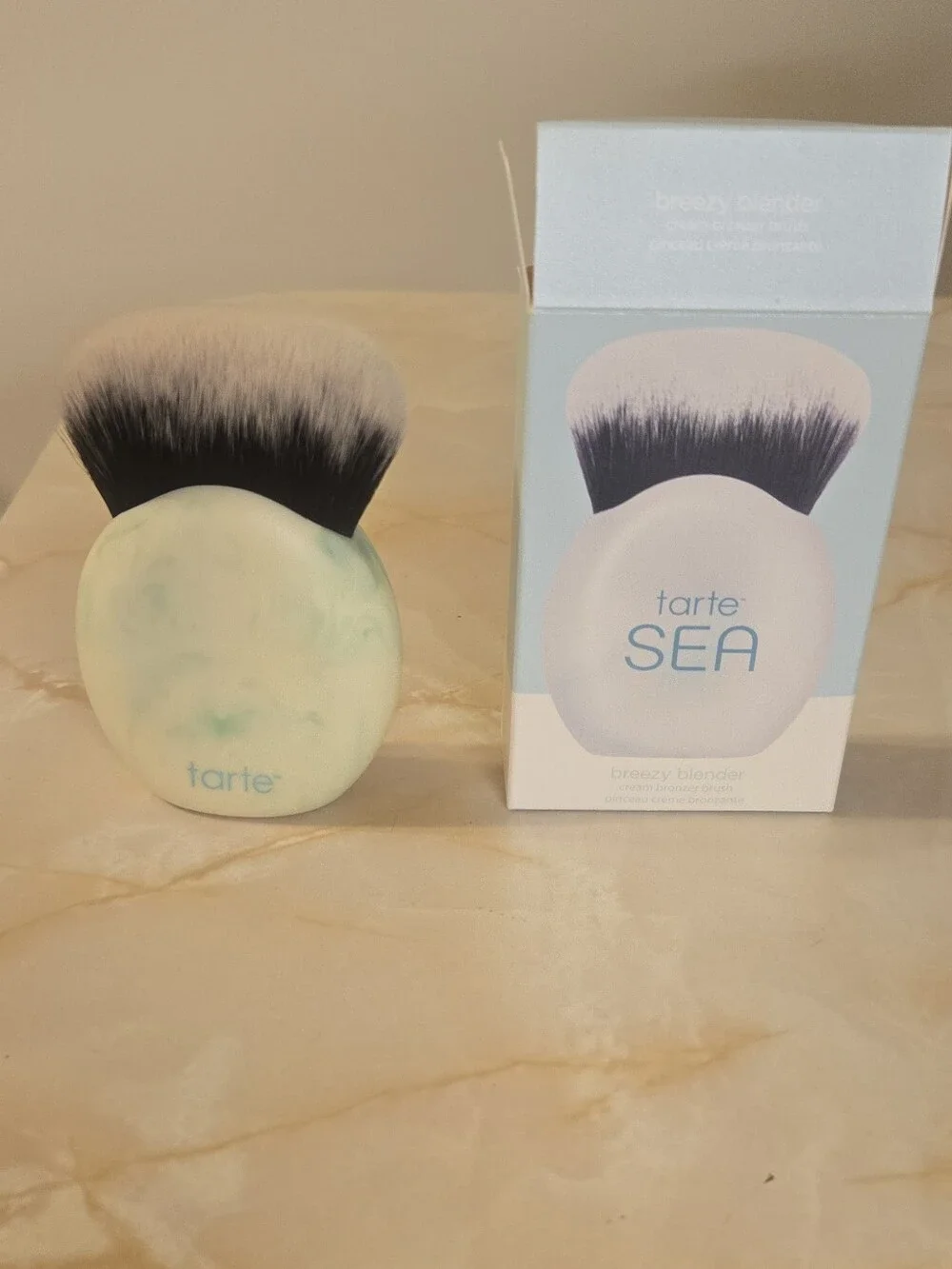 BRAND NEW IN BOX! Tarte SEA Breezy Blender Cream Bronzer Brush